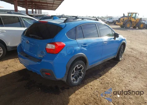 2016 Subaru Crosstrek Limited из США, поврежденный, VIN JF2GPALC7G8278008
